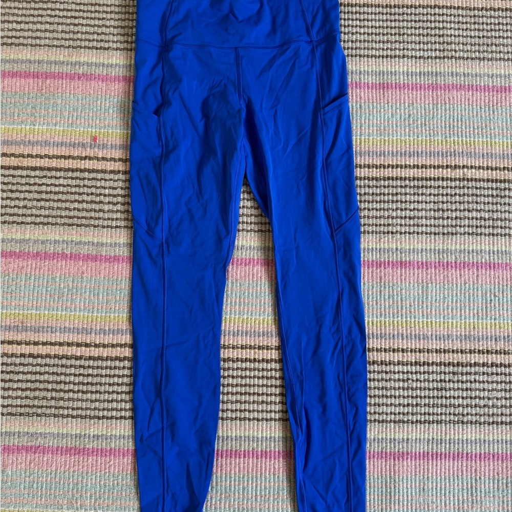 Lululemon Vibrant Blue Leggings